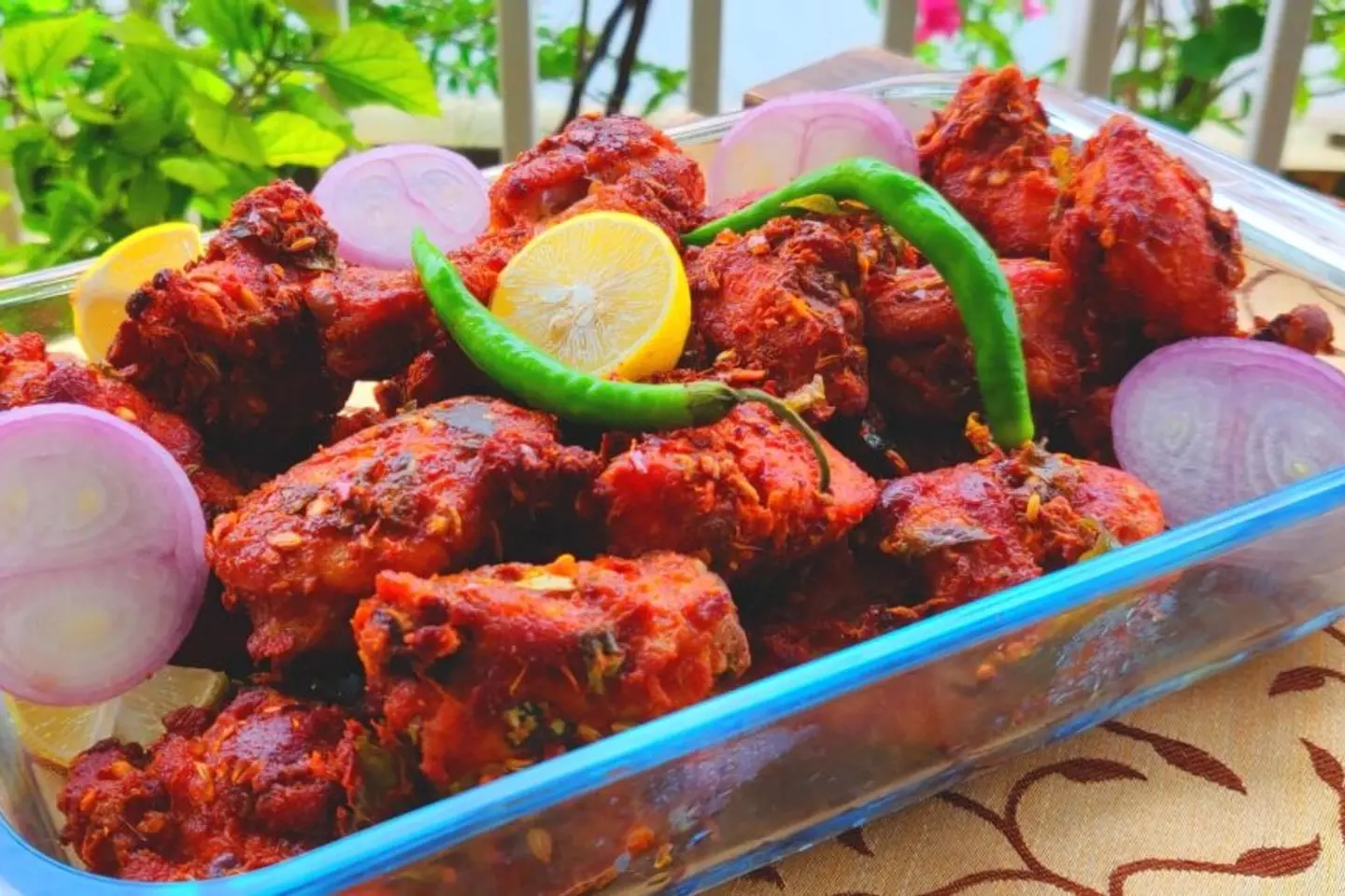 وجبة دجاج مقلي