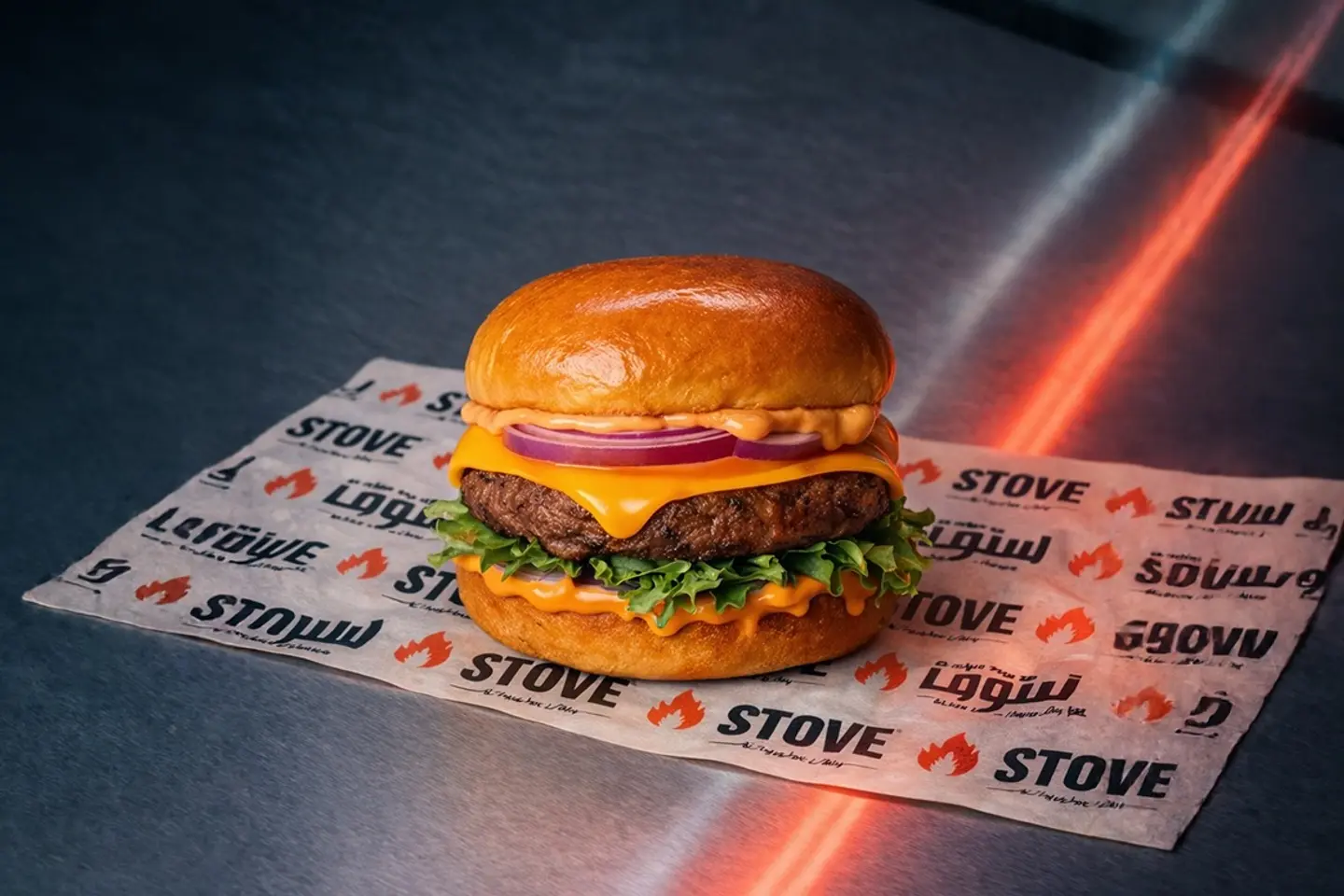 Charcoal Beef Burger