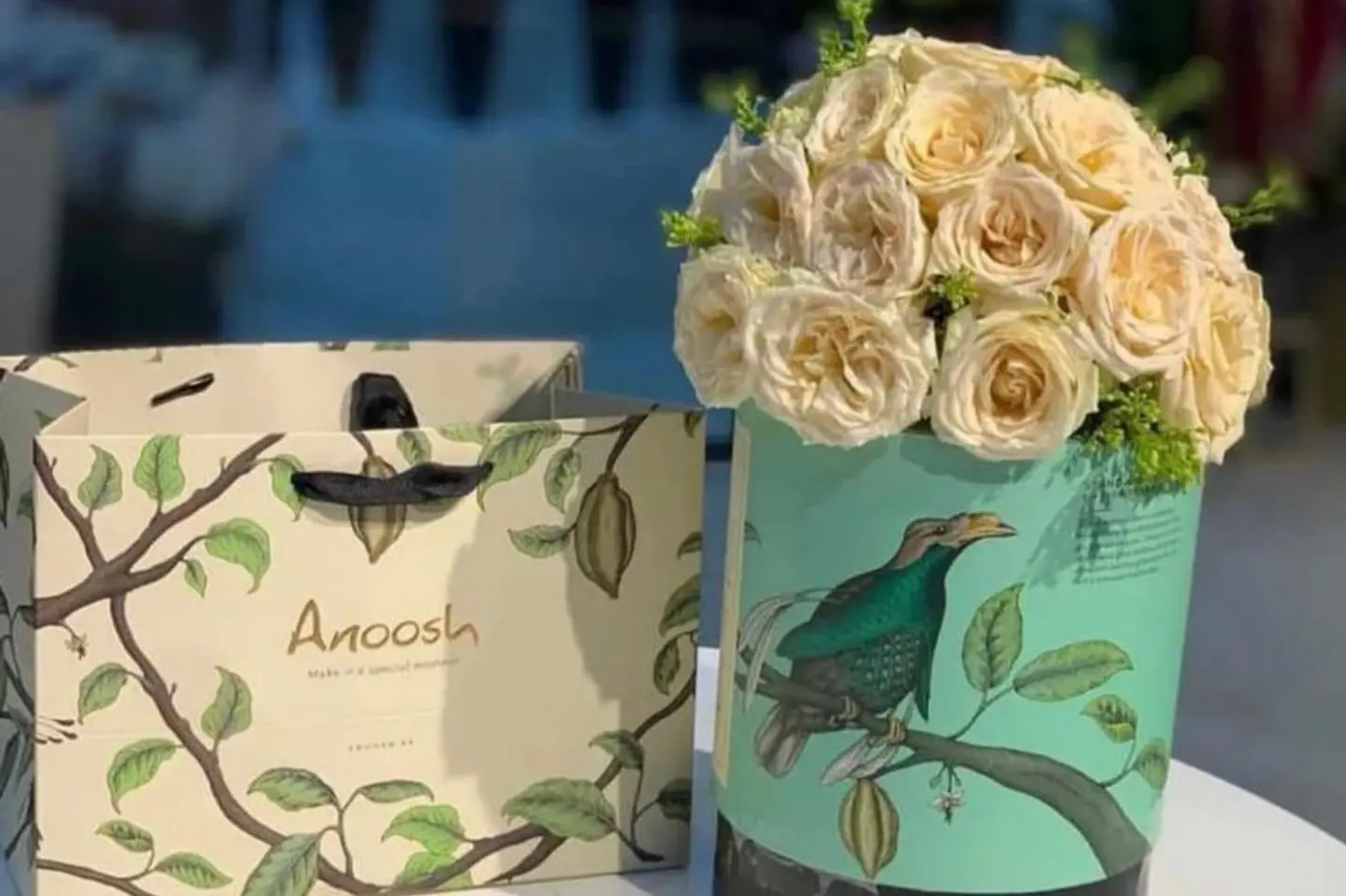 تنسيق ابيض مع ويفر انوش