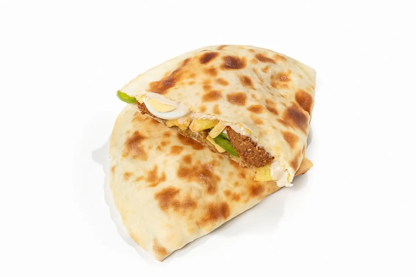 فطيرة فلافل وجبنة