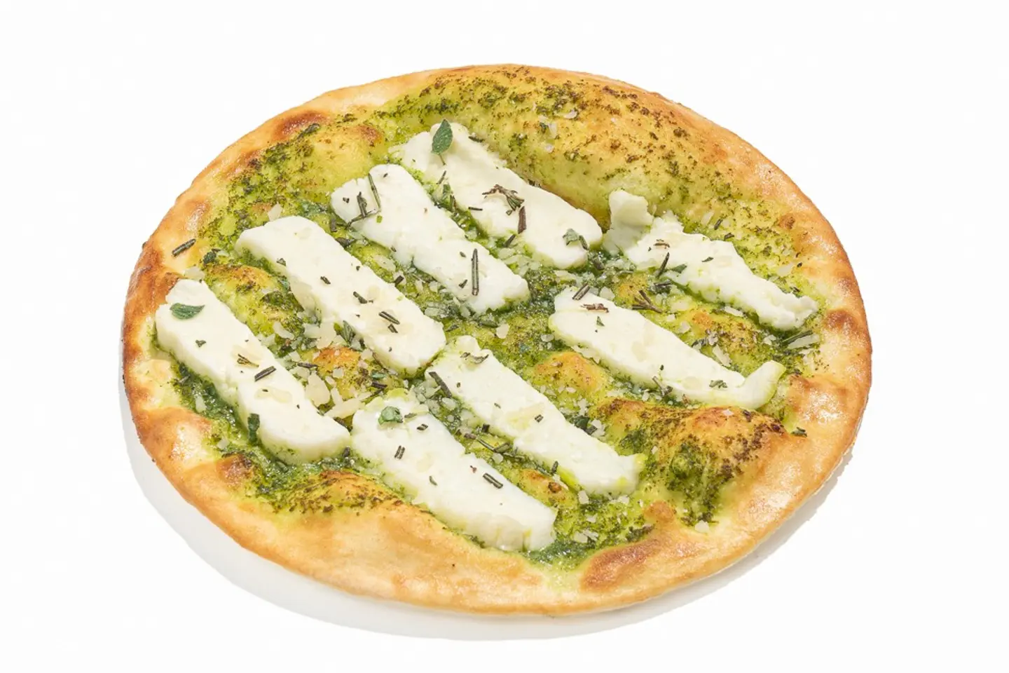 منقوشة حلوم بصوص البيستو