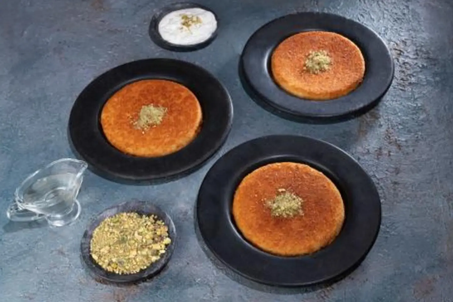 كنافه بالقشطه