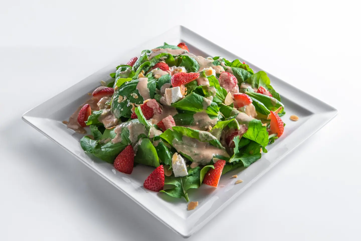 Strawberry Rocket Salad