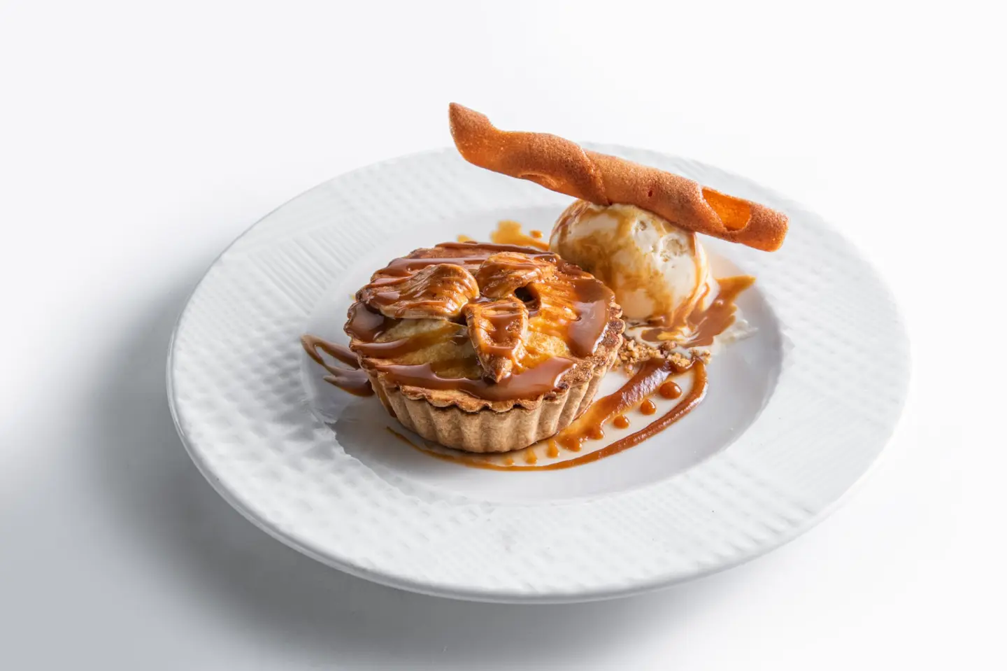 Hot Apple Tart à La Mode