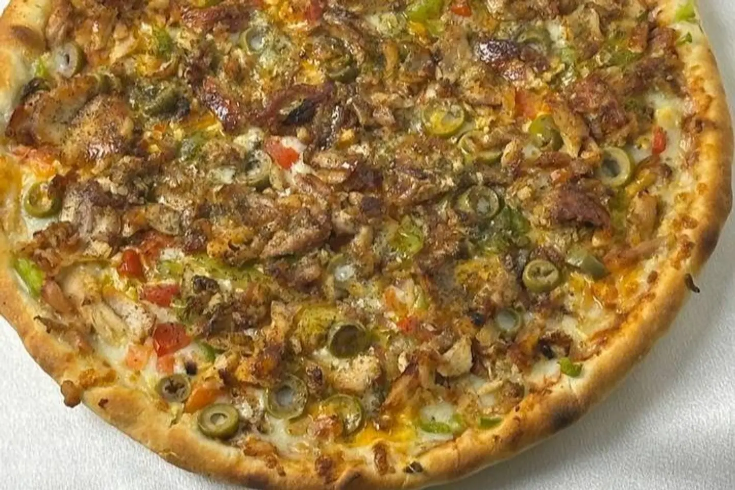 Large Vegetable Shawarma Pizza