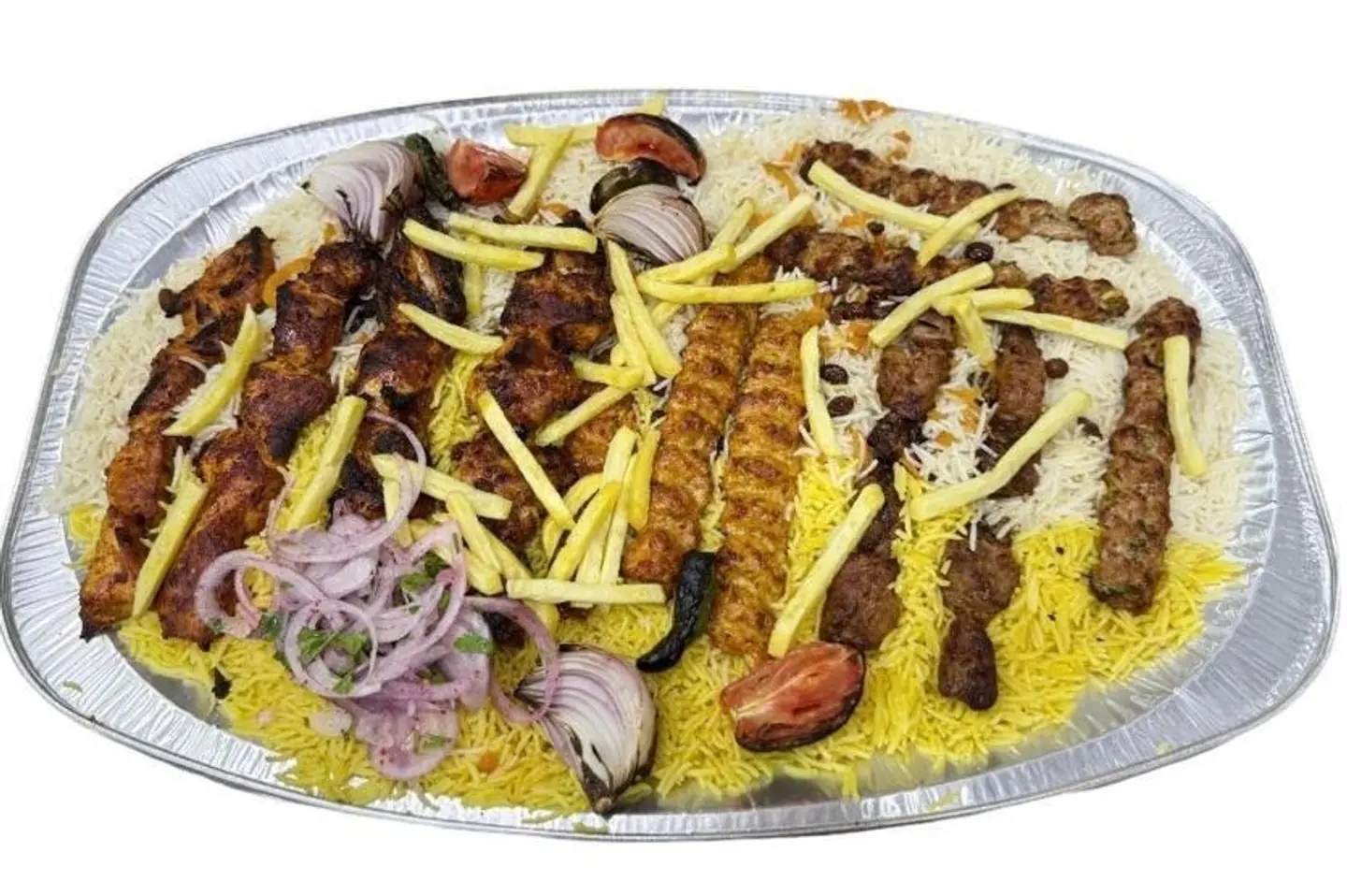 صحن مشويات مشكل كبير