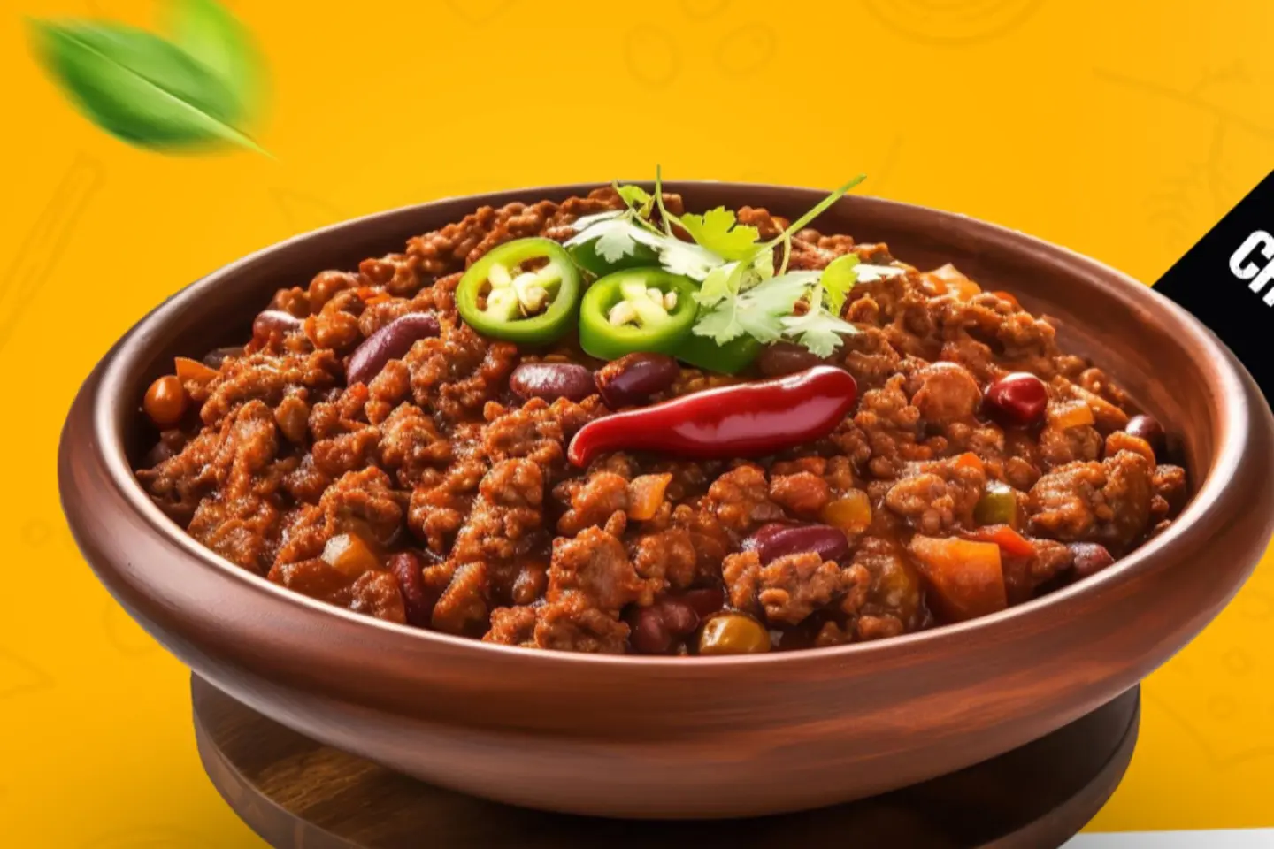 صحن مفروم لحم