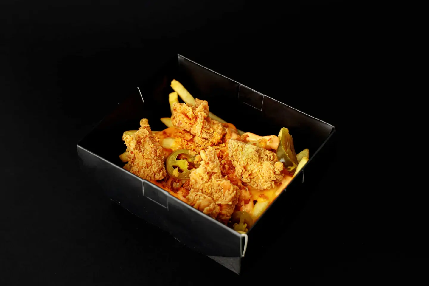 بطاطس لغاويص دجاج