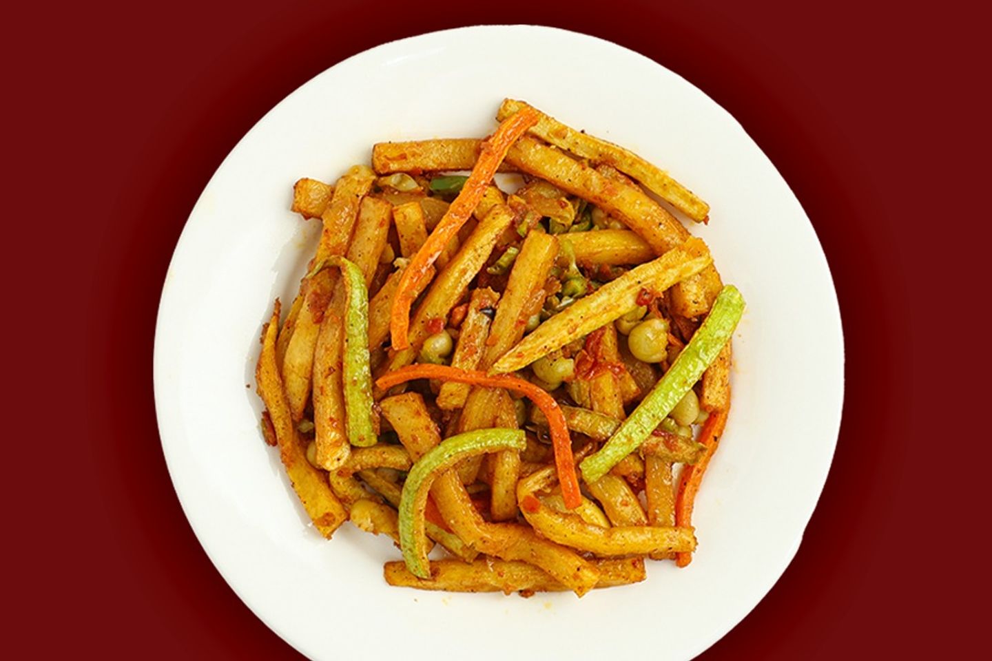 Vegetable Mix In The Oven