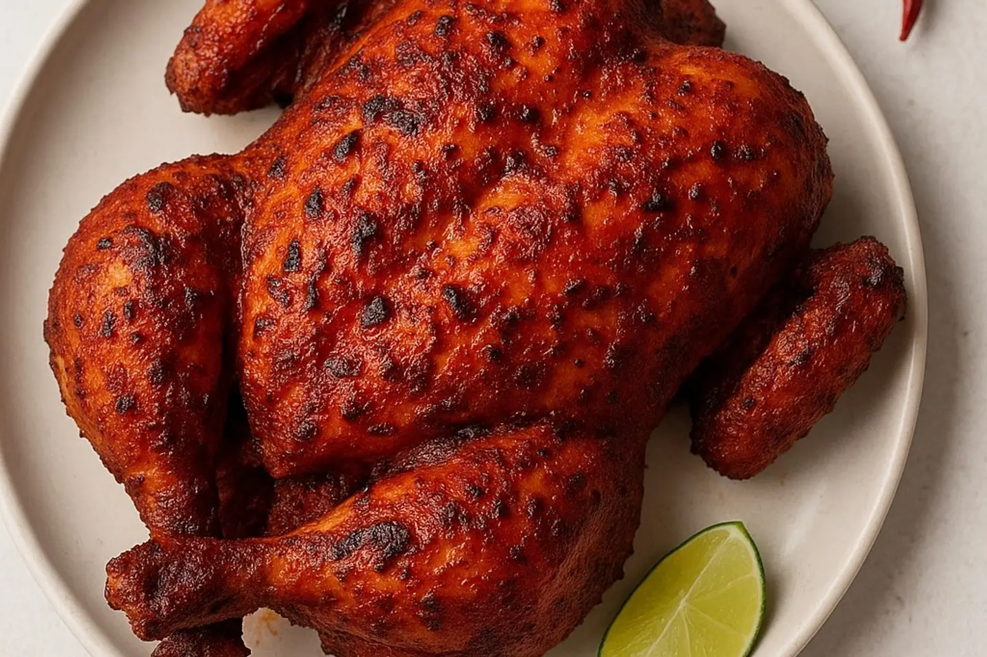 Whole Spicy Grilled Chicken