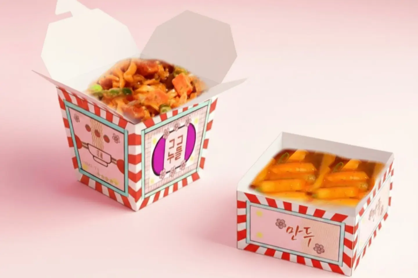 بكج نودلز خضار - توكبوكي