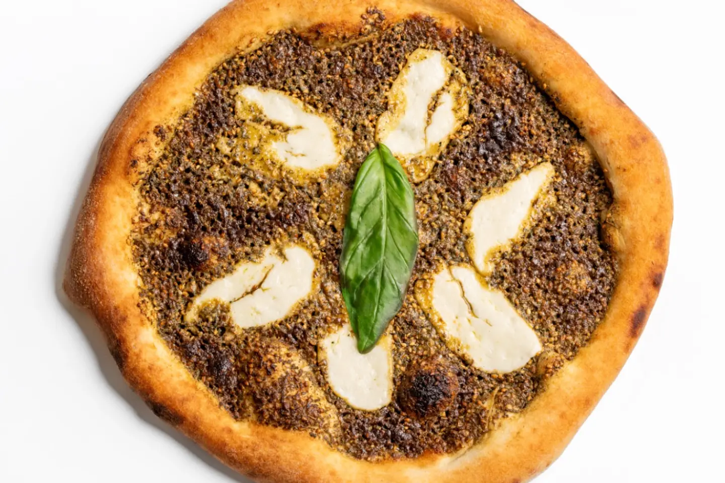 زعتر مع حلوم