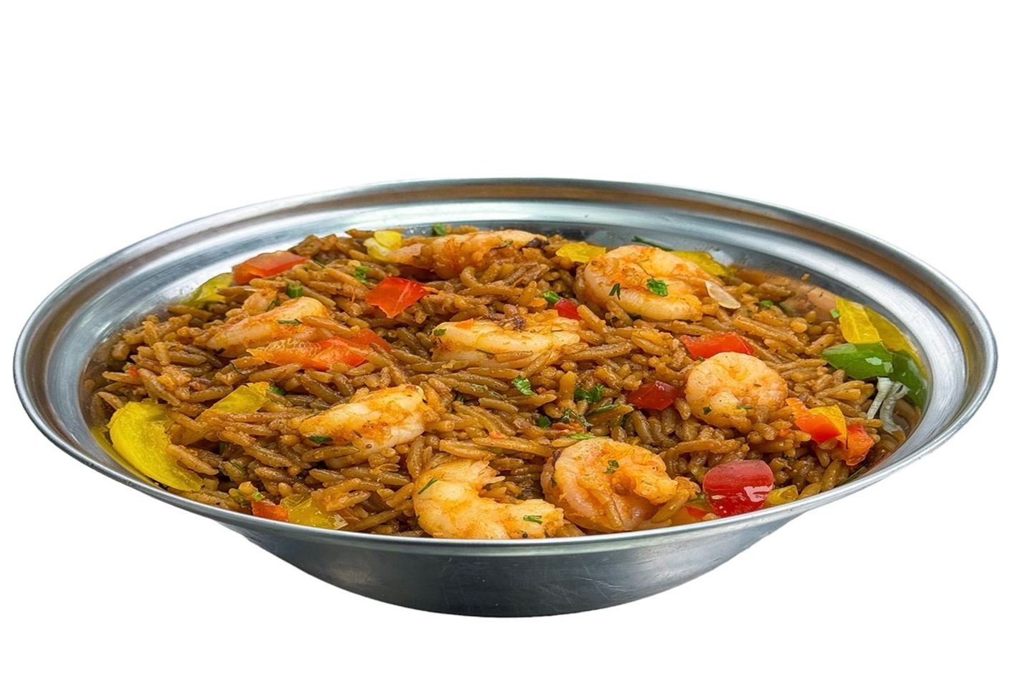 Rice With Shrimps And Herbs
