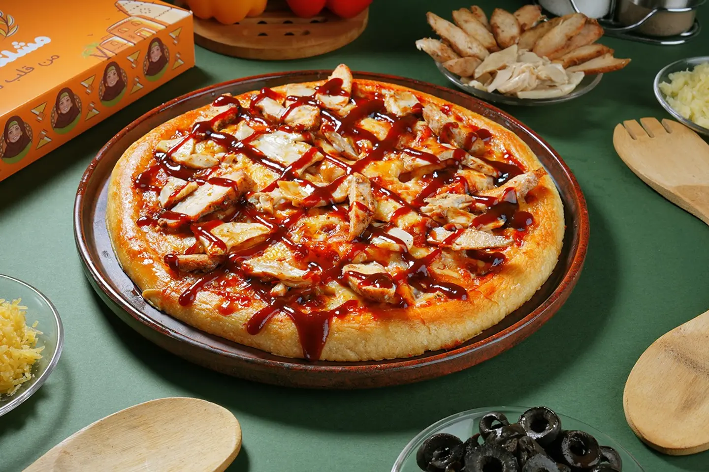 Chicken Barbecue Pizza