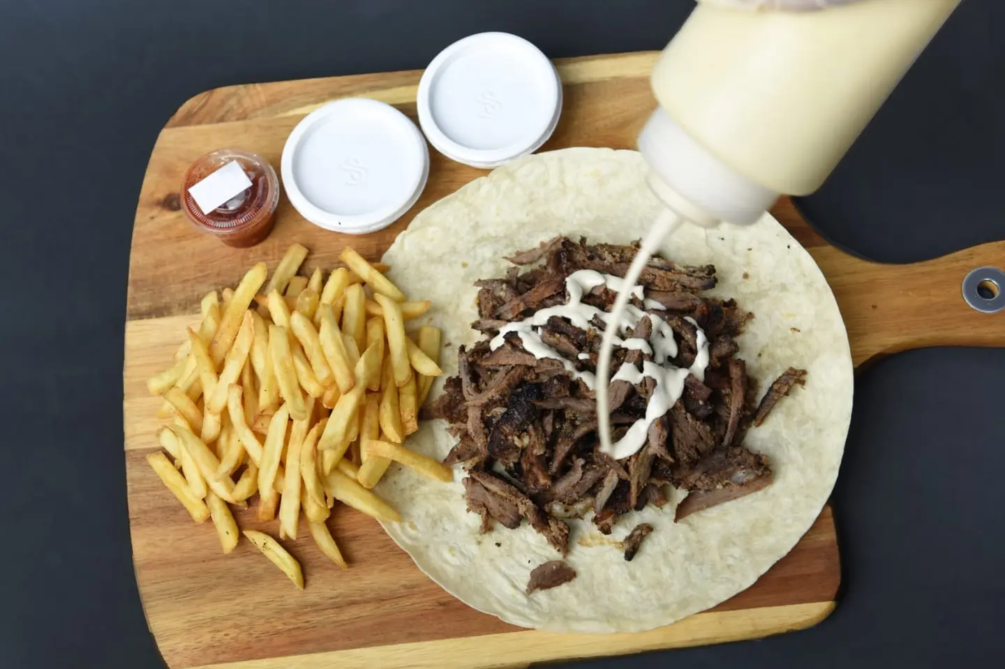 صحن شاورما ميكس