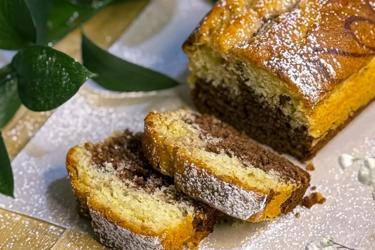 English Marble Cake