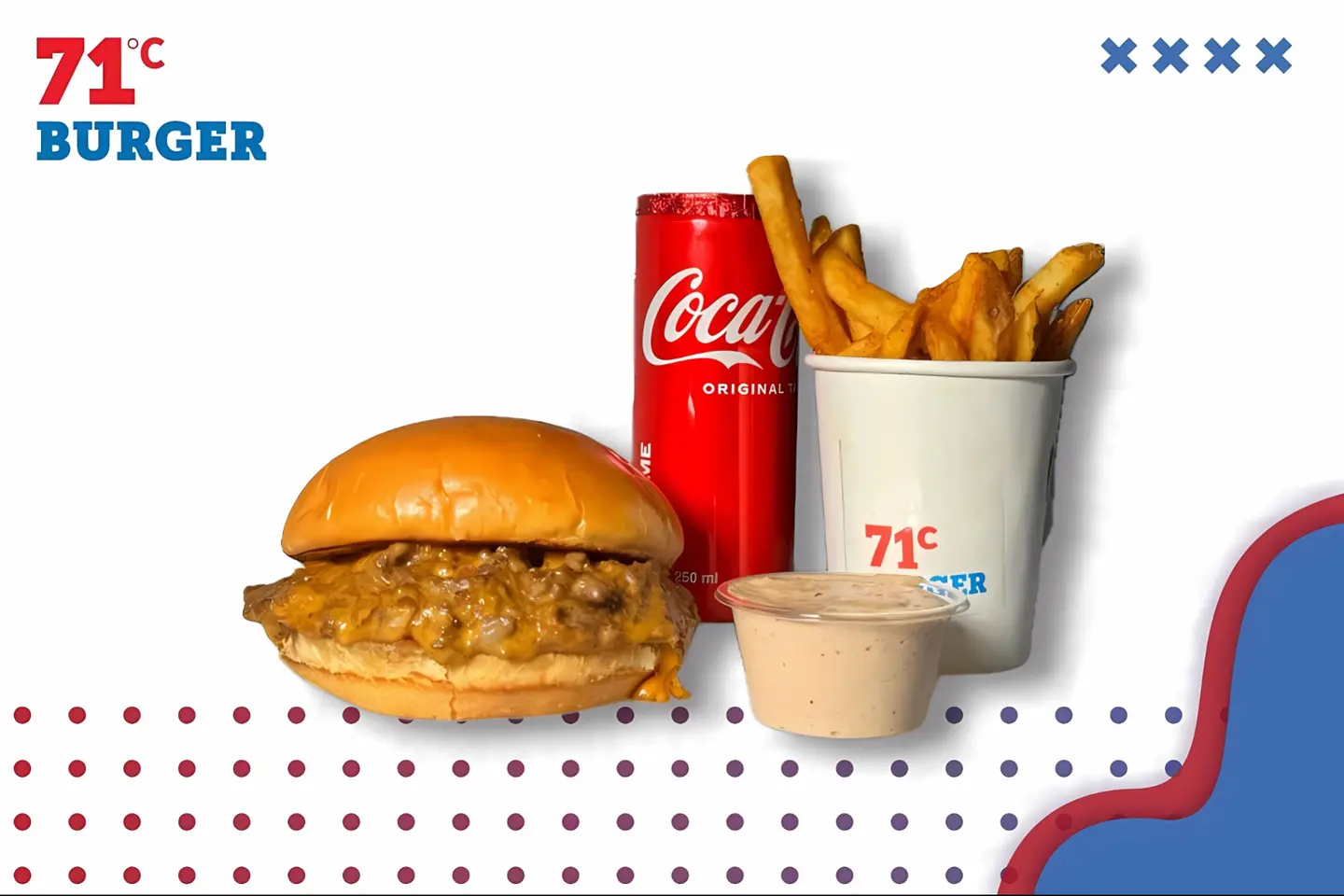 Steak Burger Meal