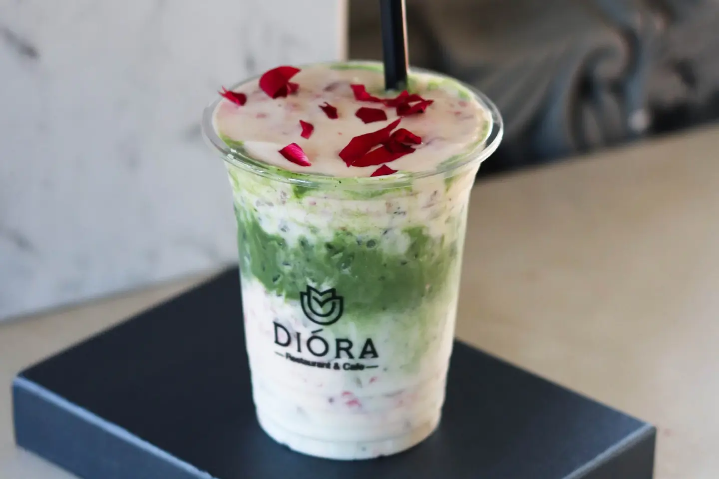 Raspberry Matcha