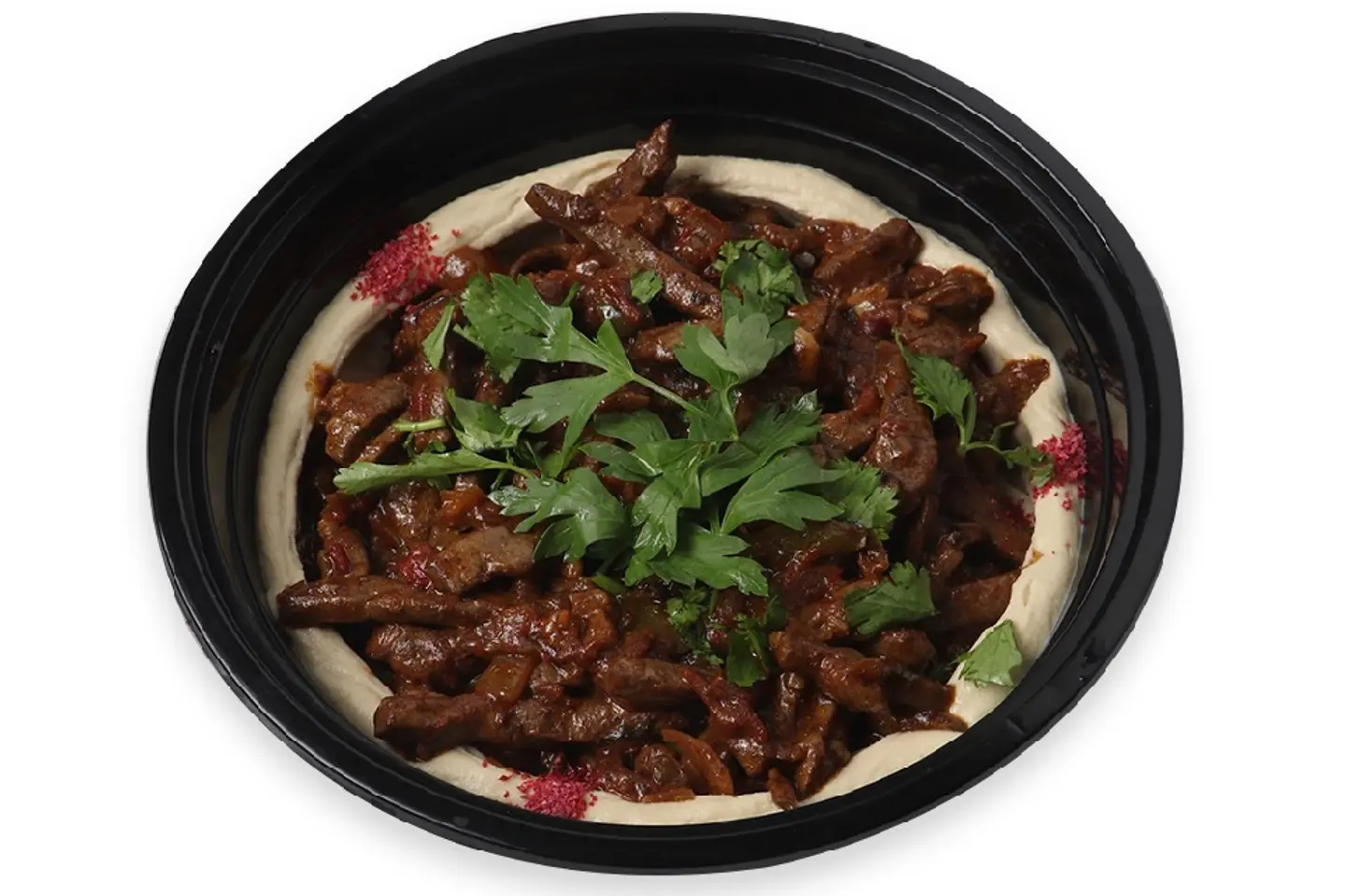 Liver Plate With Hummus