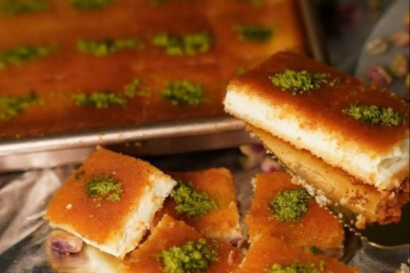 بسبوسة قشطة - كيلو
