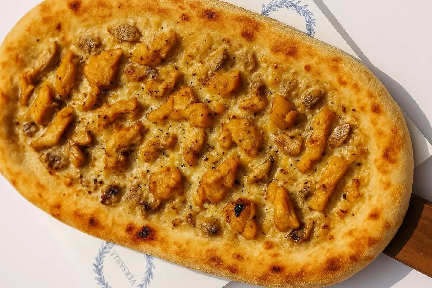 دجاج بكريمة الماشروم