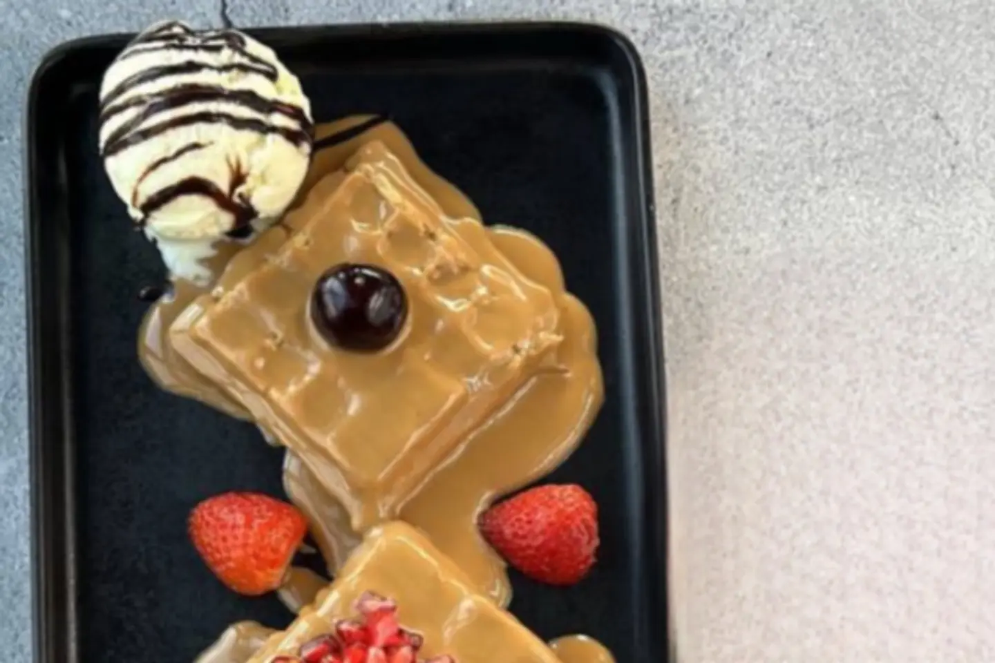 وافل شكولاته بلجيكية