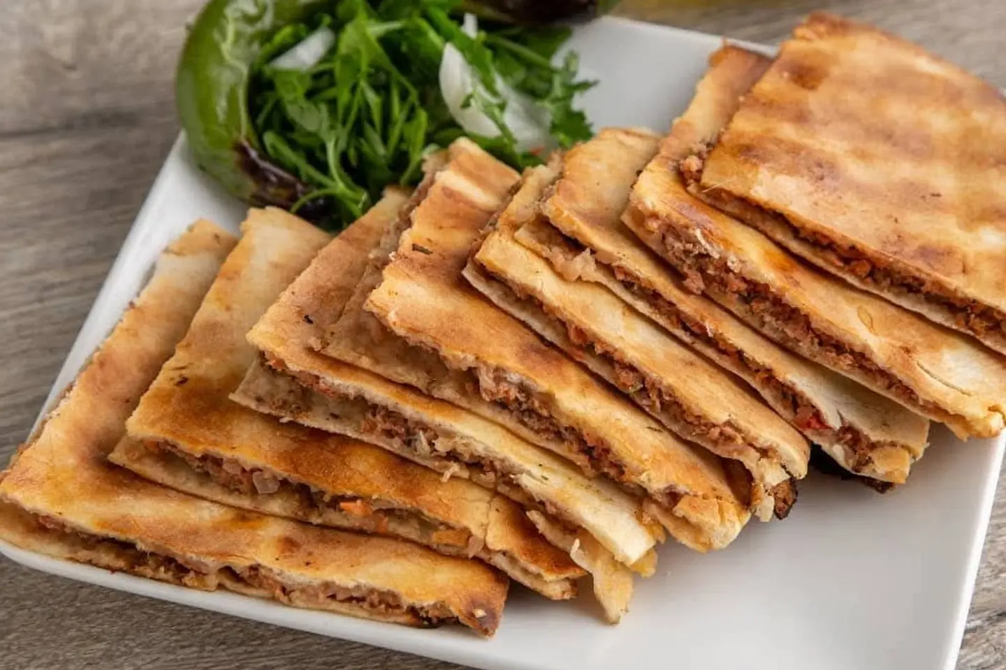 Beef Arais With Cheese
