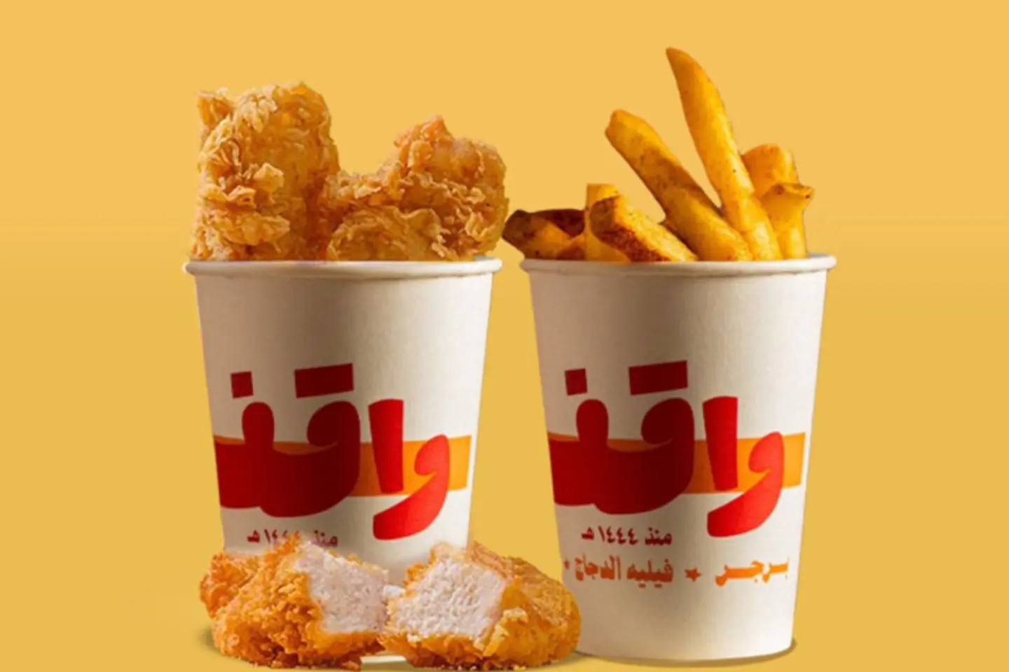 أصابع دجاج مع بطاطس