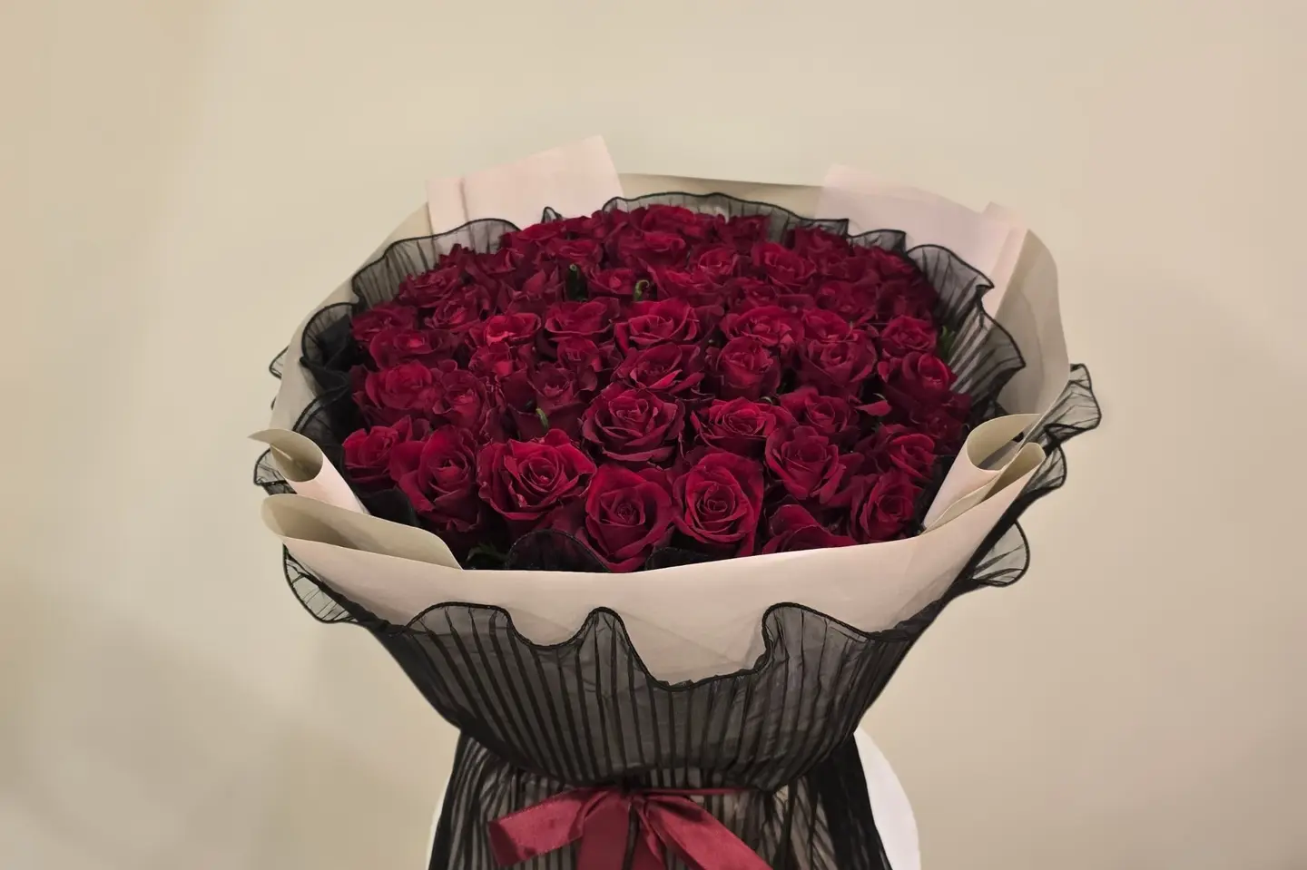 A Bouquet Of 50 Red Roses