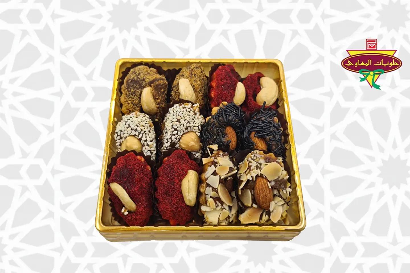 تارت تمر مشكل عبوة صغيرة