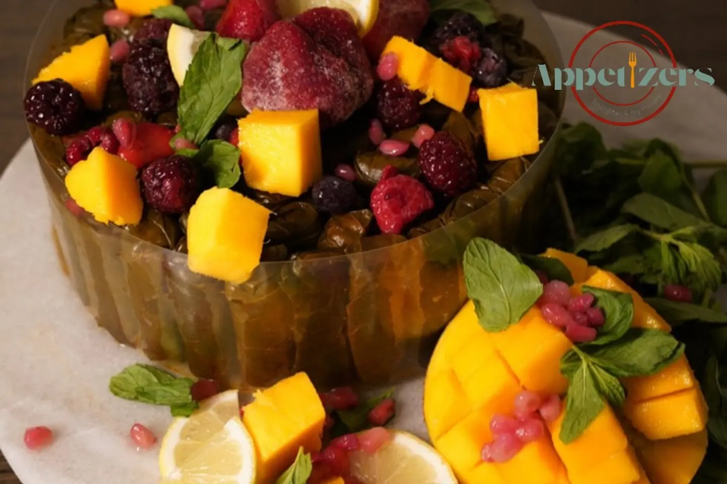 طبق ورق عنب محشي اصدار خاص