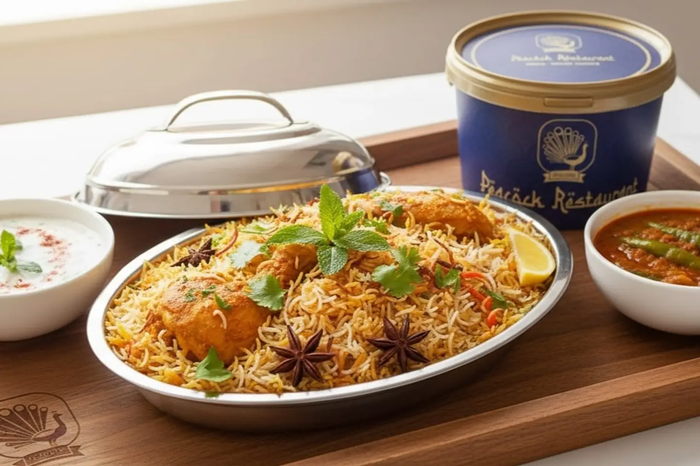 دجاج دوم برياني جامبو باك