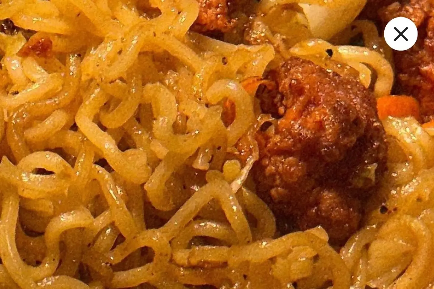 Chicken 65 With Noodles