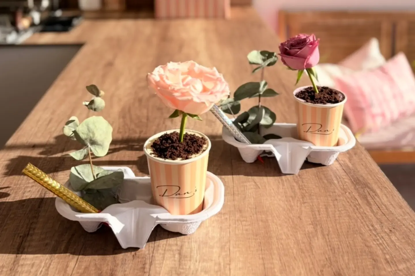 Rose Cake In A Cup