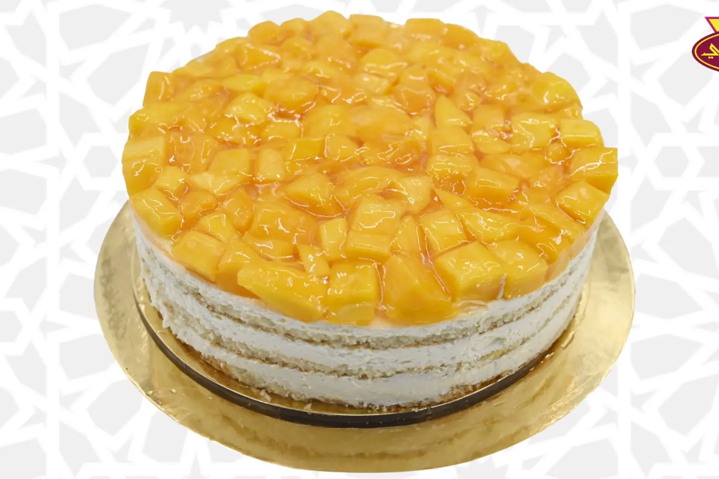 تورتة مانجو وسط