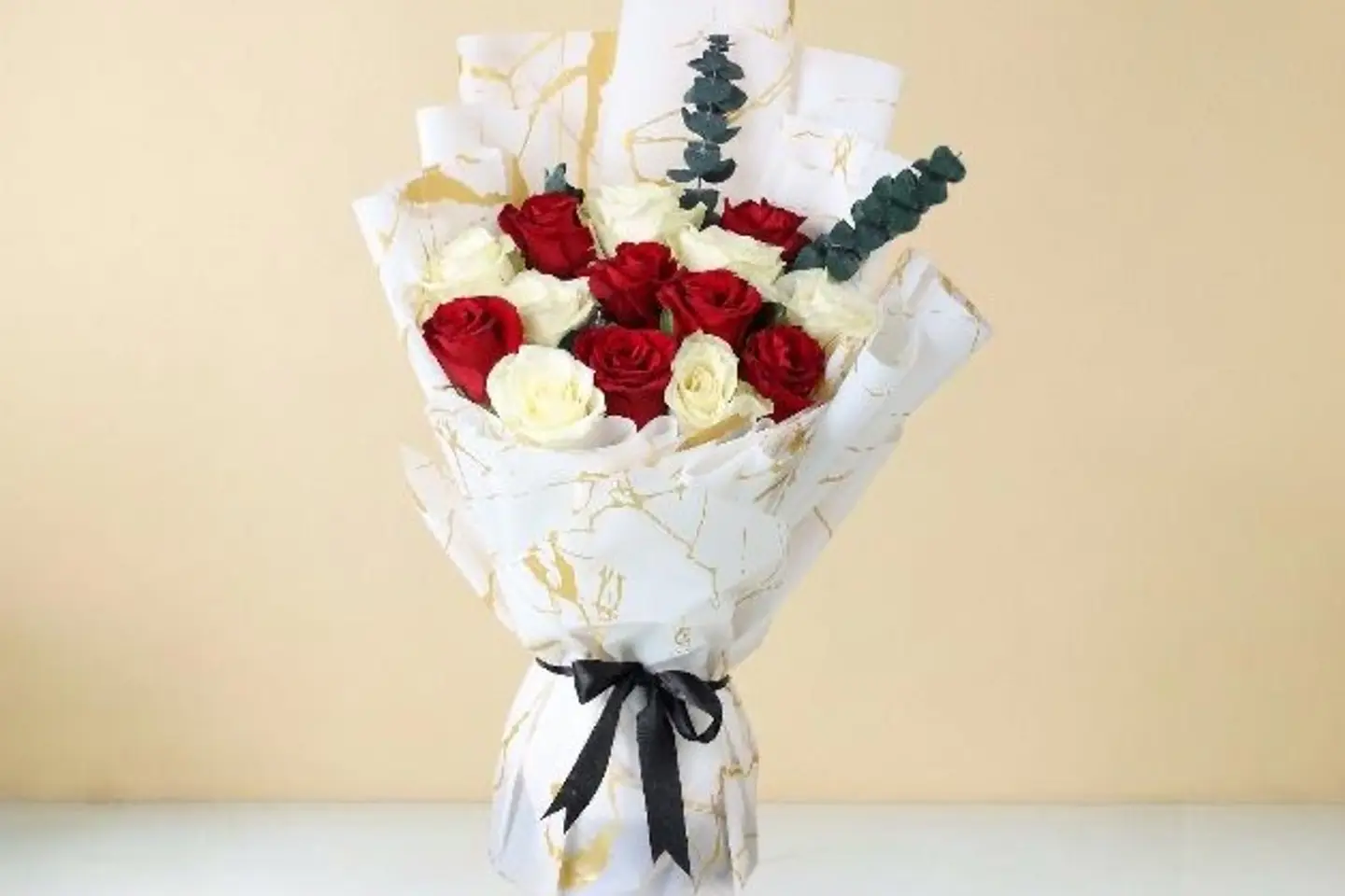 بوكيه ألوان الحب