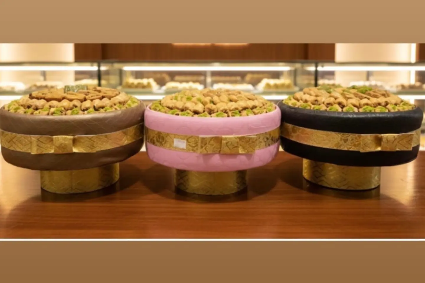 Luxury Christmas Baklafa Tray