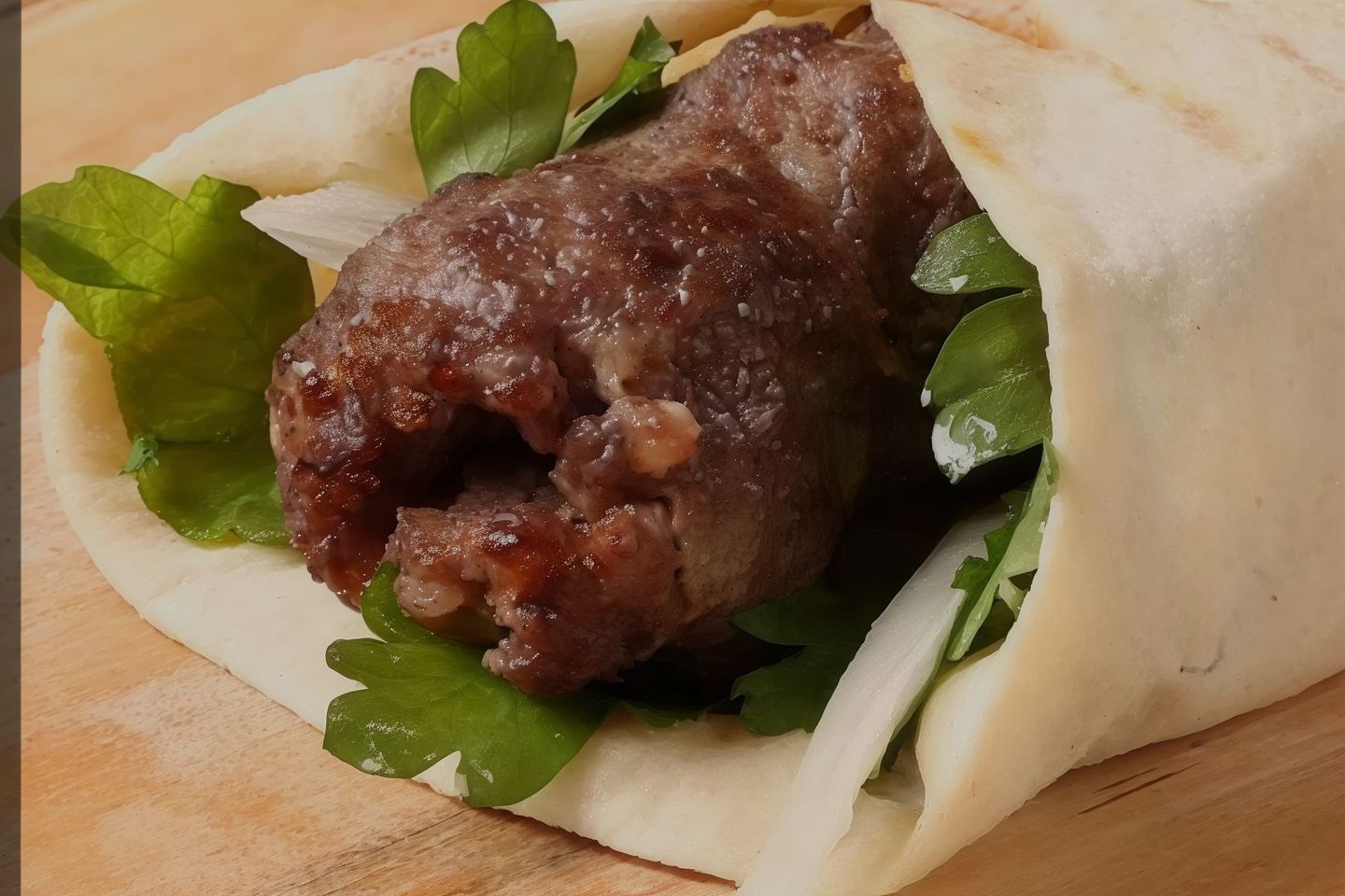 Meat Kebab Sandwich