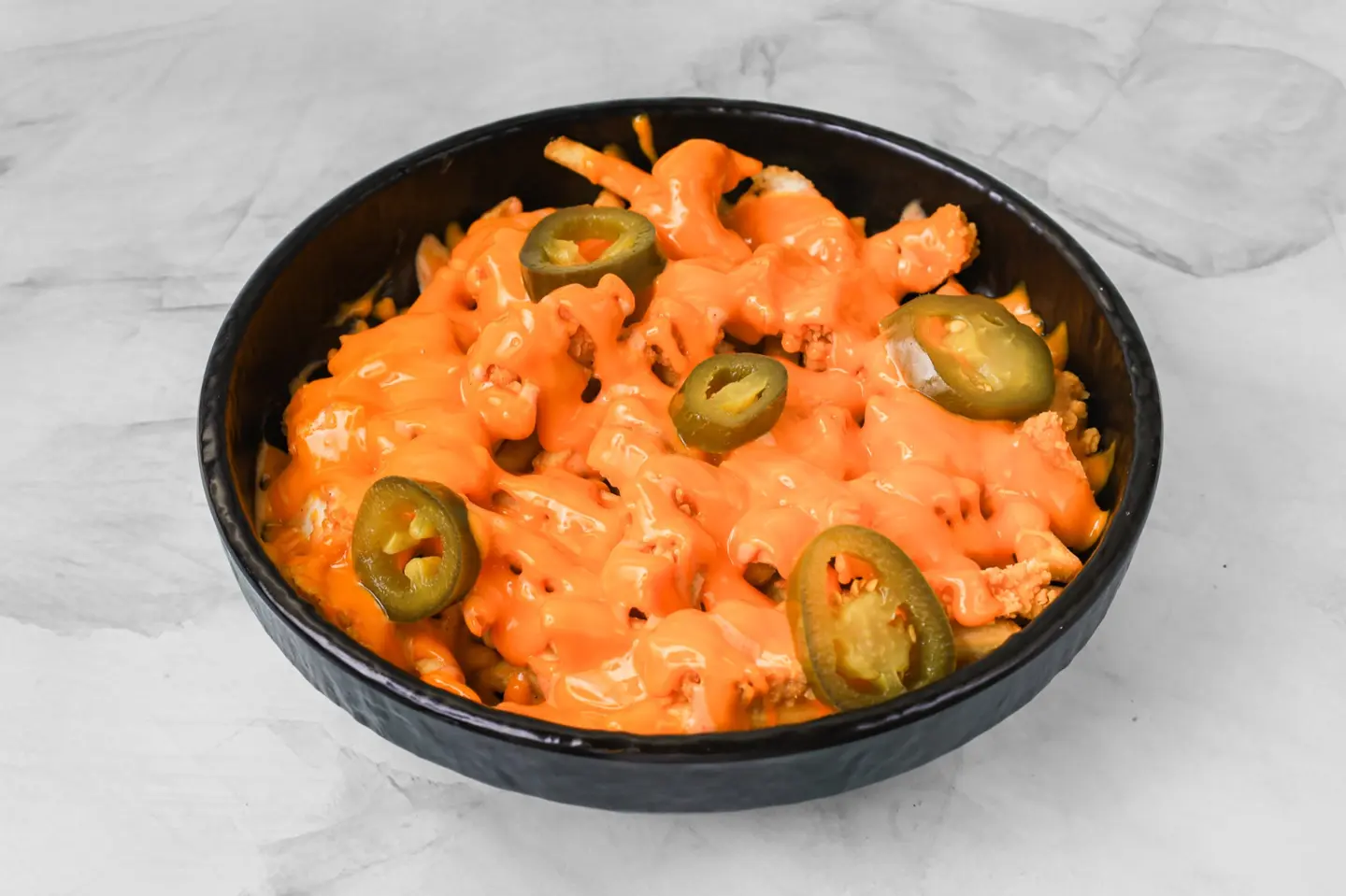 بطاطس مقلية بالبيكون