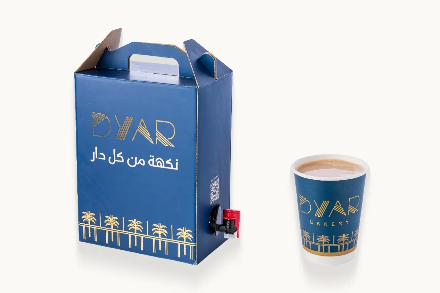 بوكس قهوة اليوم حار