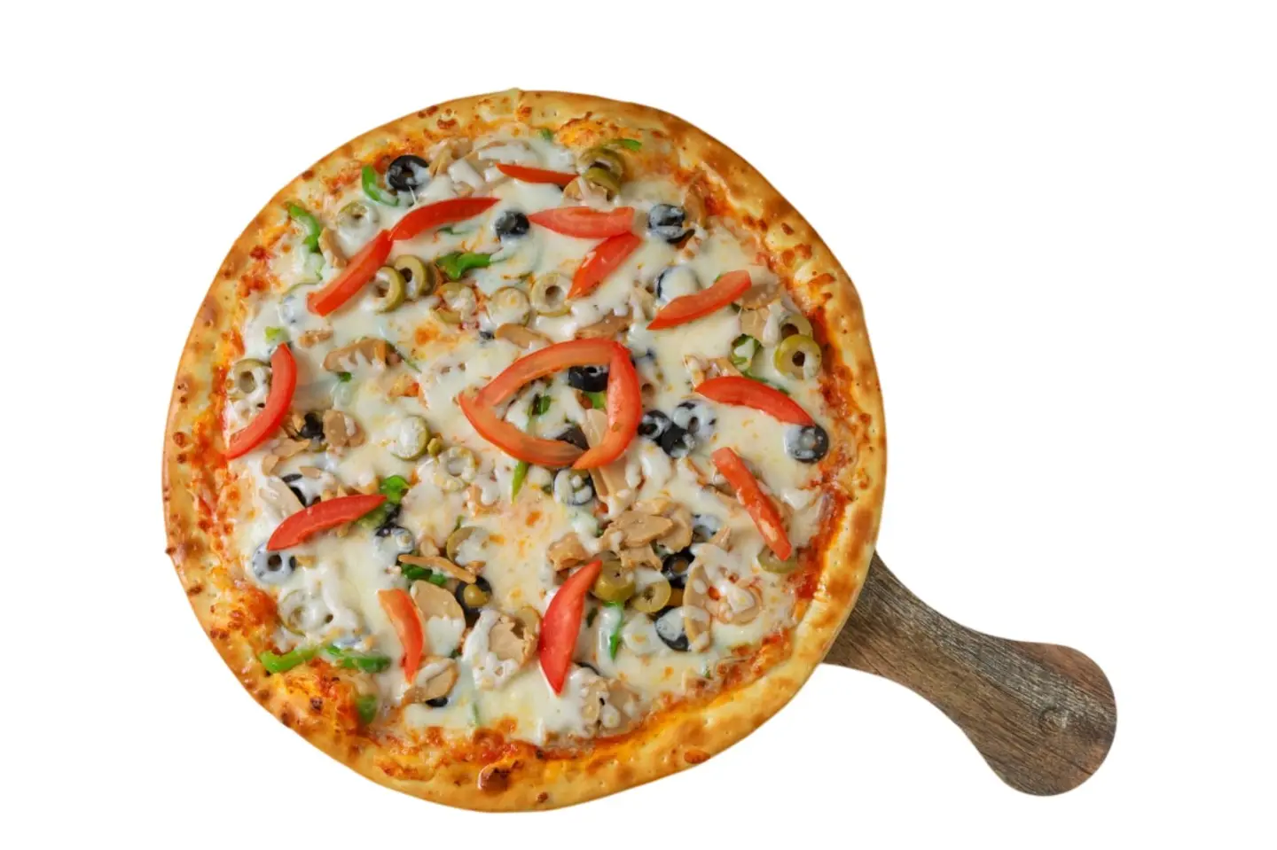 بيتزا خضار مشكل