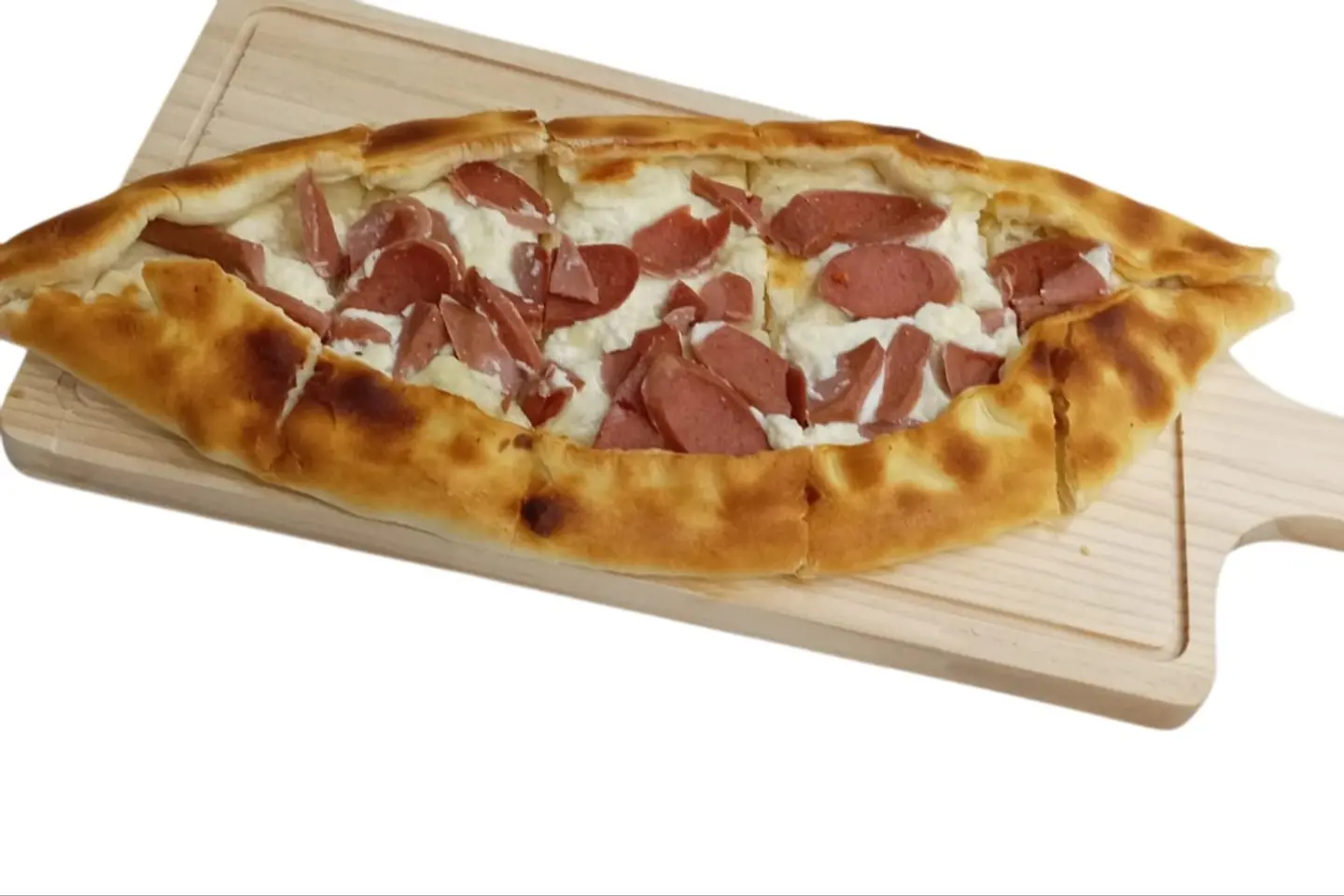 قوارب جبنه ونقانق دجاج