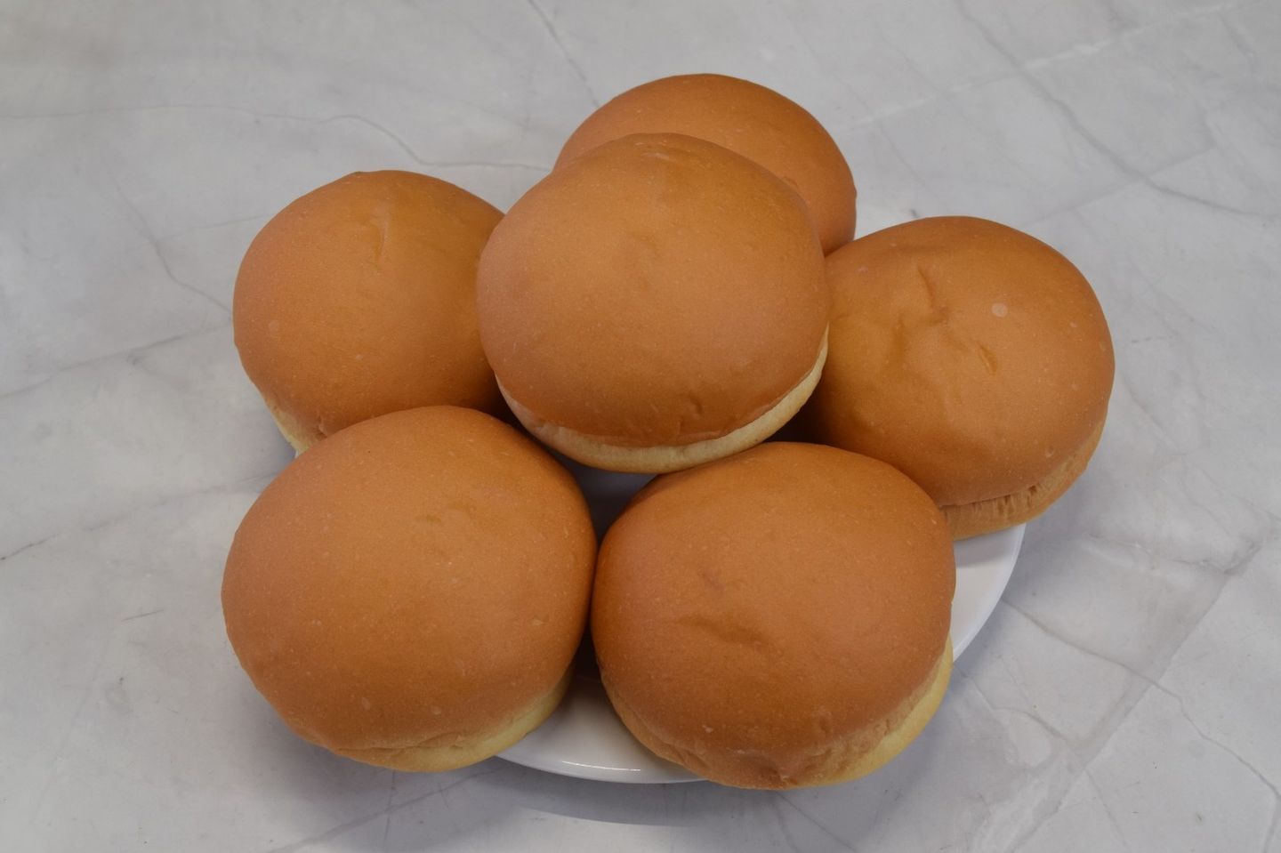 خبز برغر سادة