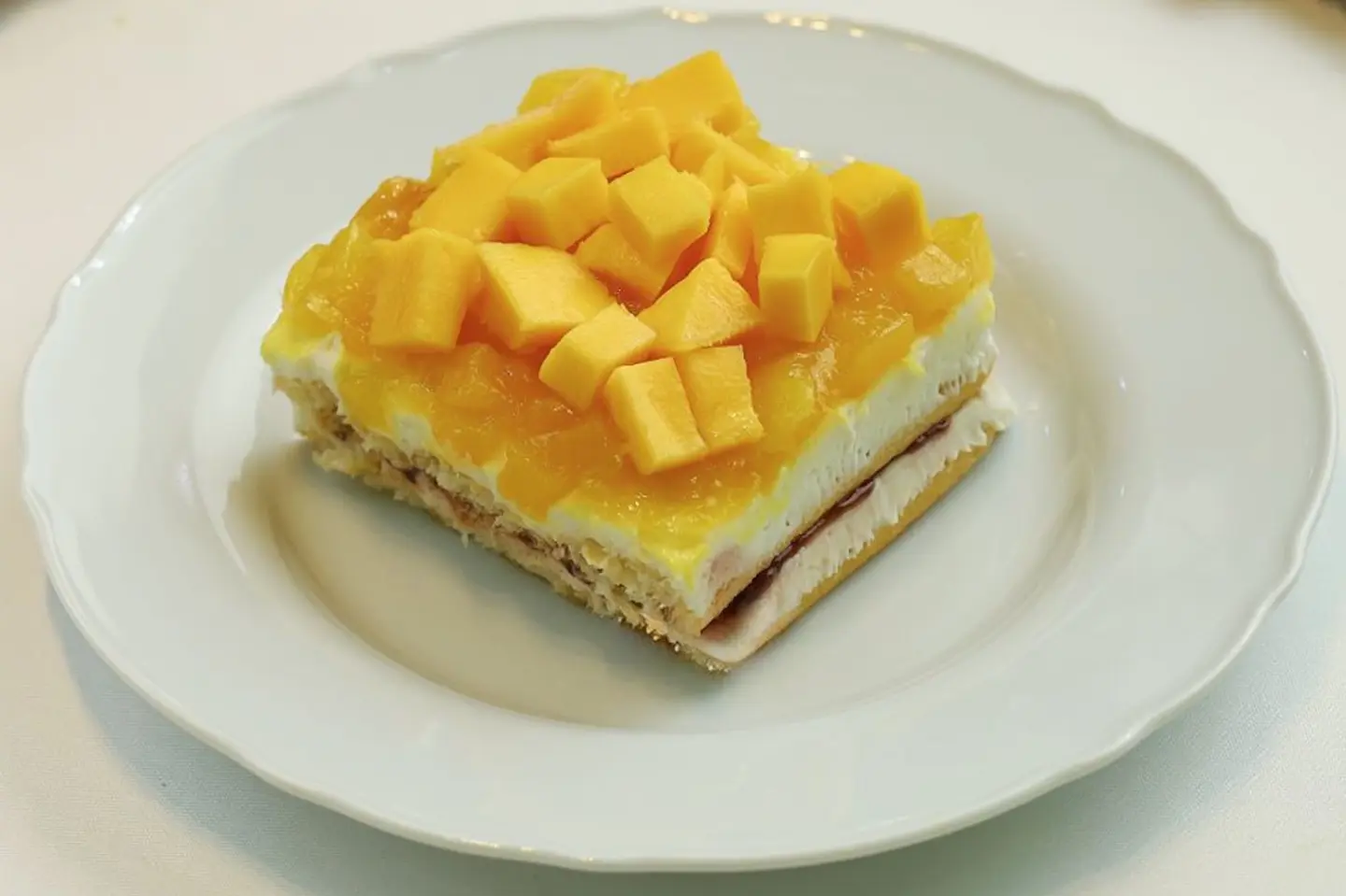 Mango And Berry Tiramisu