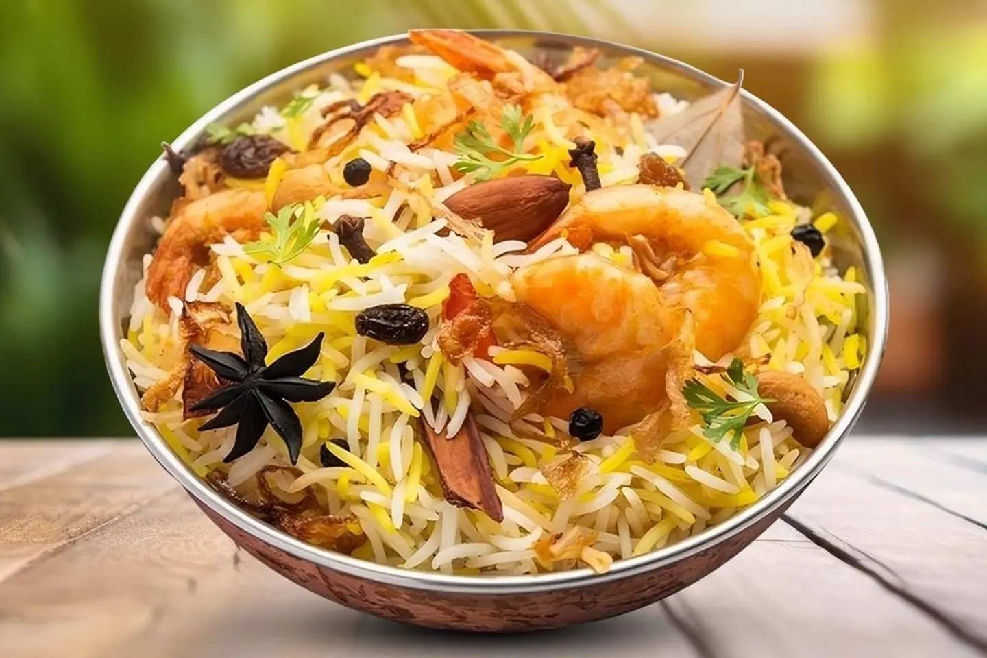 برياني روبيان