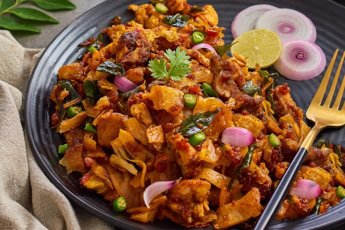 Kothu Parotta Chicken