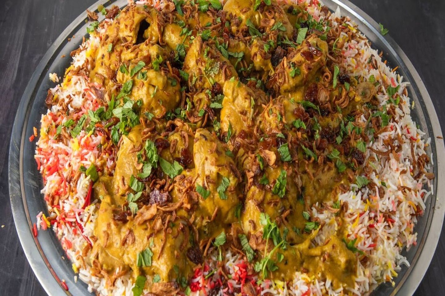 دجاج برياني - نص حبة