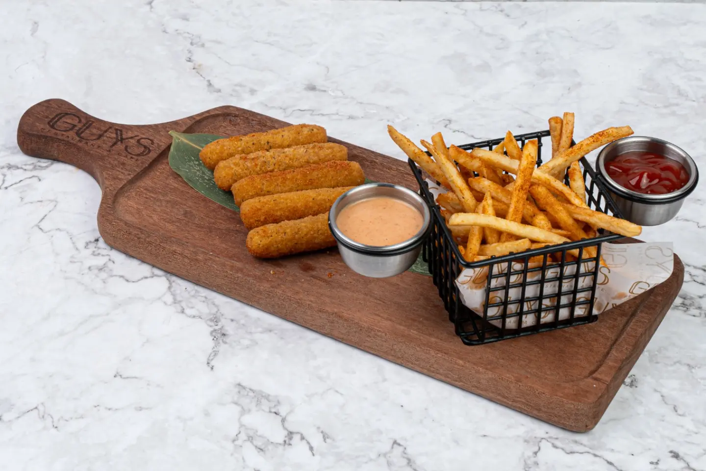 Spiced Mozzarella Sticks