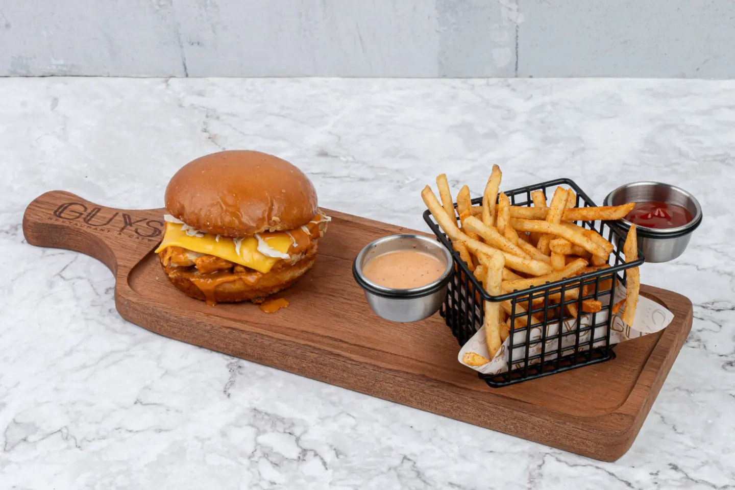 Buffalo Chicken Burger