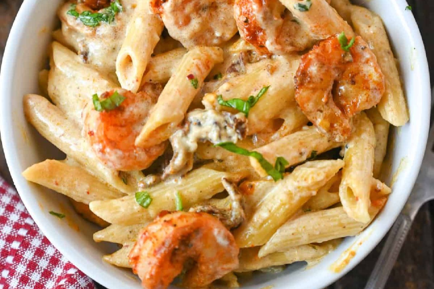 Shrimp Cream Pasta